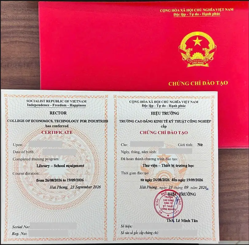 Khóa Học Thư Viện Thiết Bị Trường Học 2026
